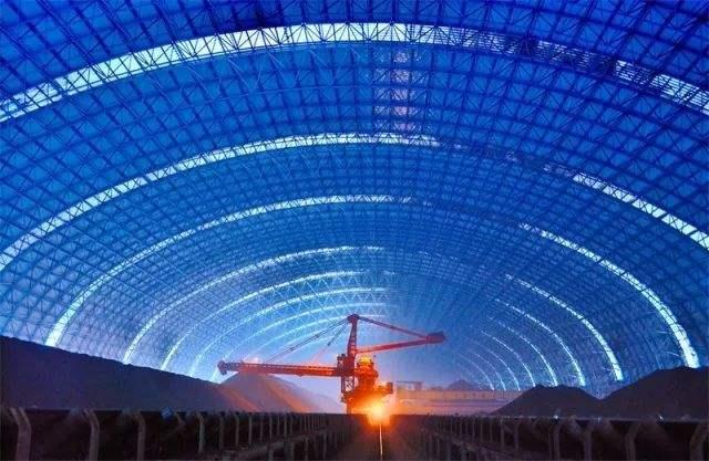 邢台亿优钢构工程师为您解析原料场封闭技术的特点和类型